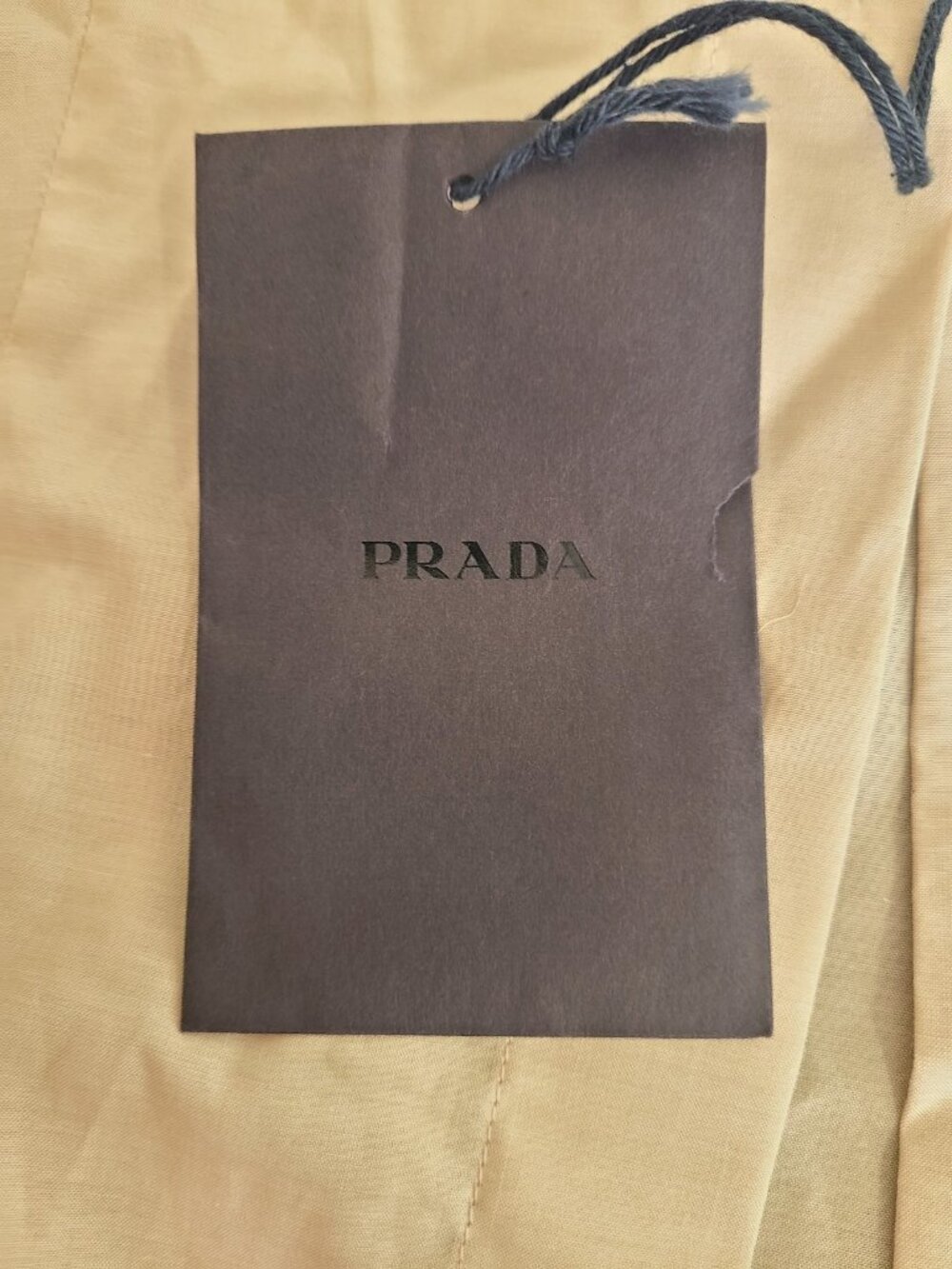NWT Prada Women's Button Up Shirt Shirt Beige size IT 46 - Picture 9 of 12